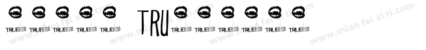 长城中隶体 tru字体转换